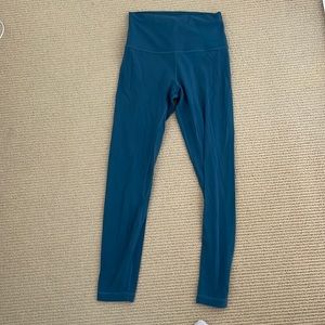 Steel blue Lululemon align leggings